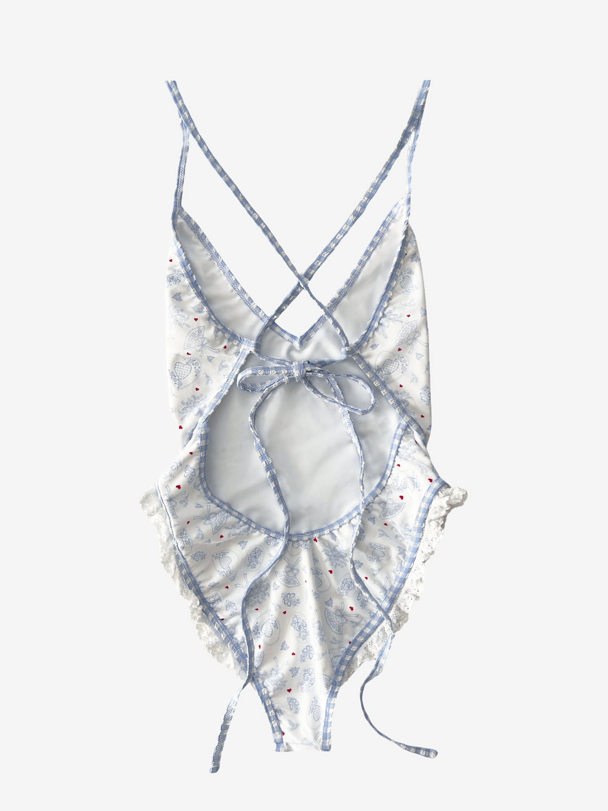 For Love & Lemons Strappy One Piece Swimsuit