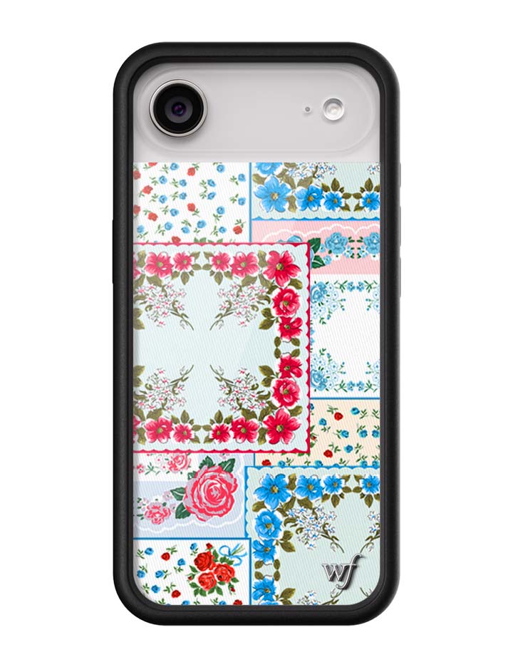 For Love & Lemons Sweetheart Patchwork iPhone Case