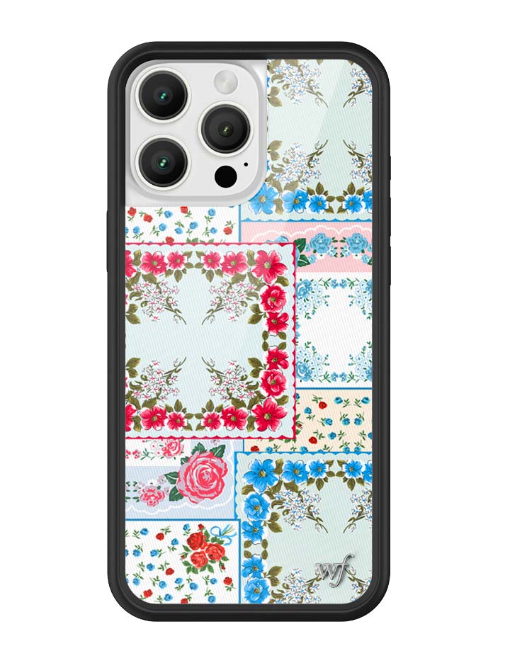For Love & Lemons Sweetheart Patchwork iPhone Case
