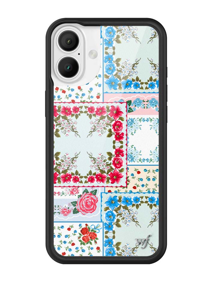 For Love & Lemons Sweetheart Patchwork iPhone Case