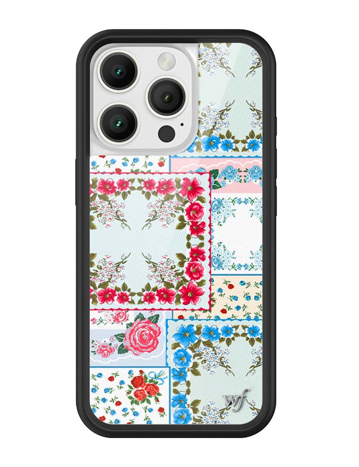 For Love & Lemons Sweetheart Patchwork iPhone Case