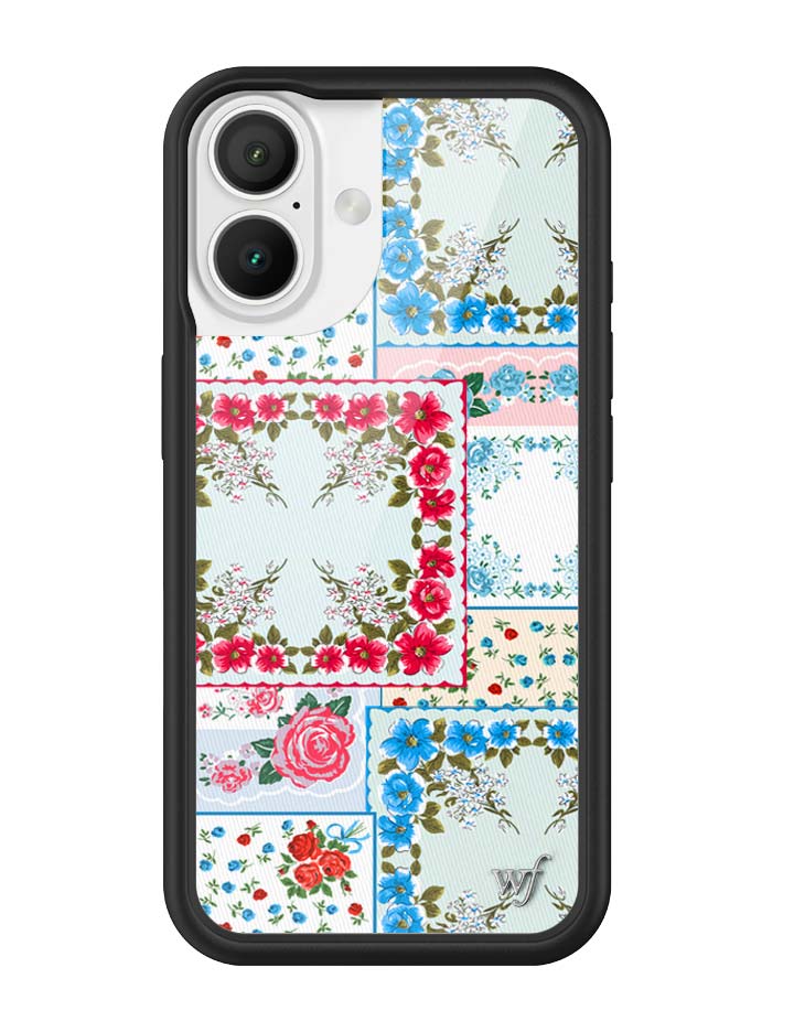 For Love & Lemons Sweetheart Patchwork iPhone Case