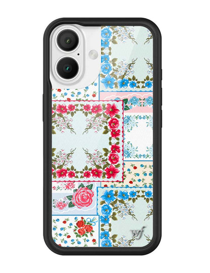 For Love & Lemons Sweetheart Patchwork iPhone Case