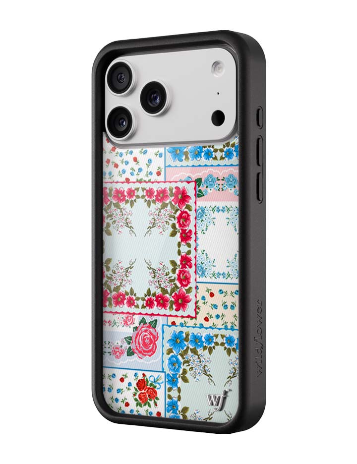 For Love & Lemons Sweetheart Patchwork iPhone Case