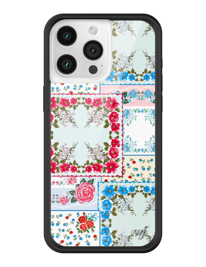 For Love & Lemons Sweetheart Patchwork iPhone Case