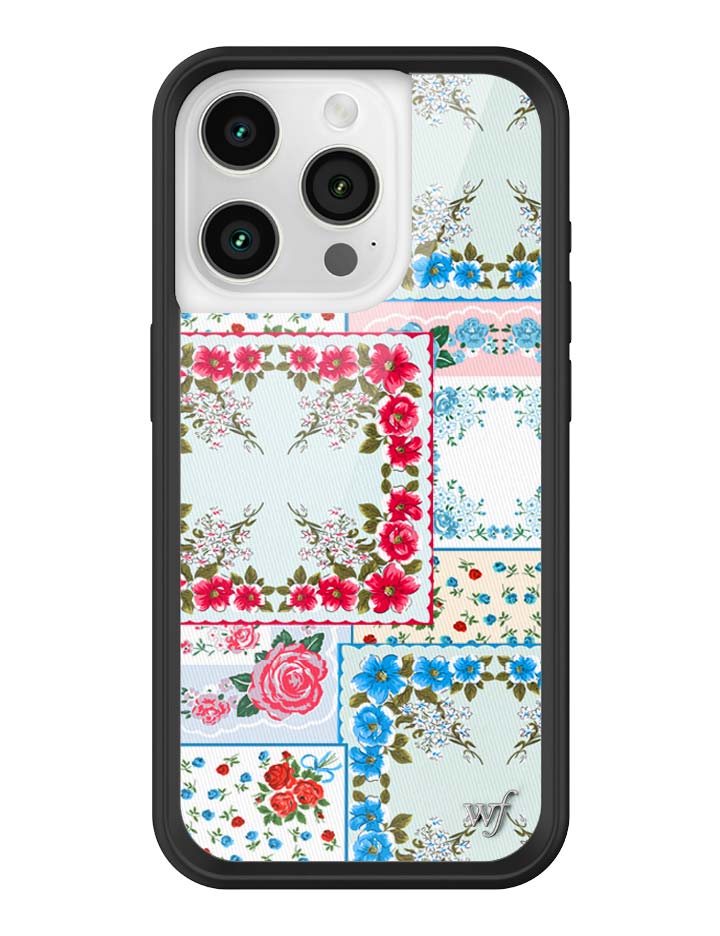 For Love & Lemons Sweetheart Patchwork iPhone Case