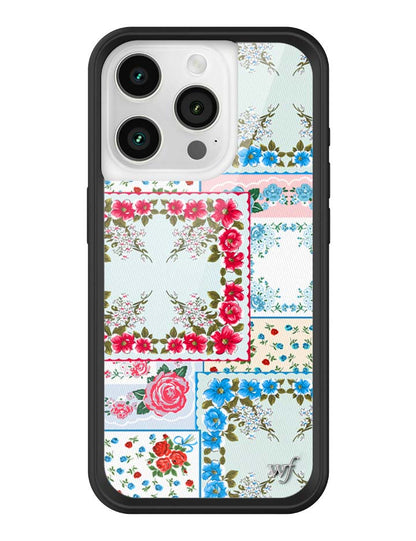 For Love & Lemons Sweetheart Patchwork iPhone Case