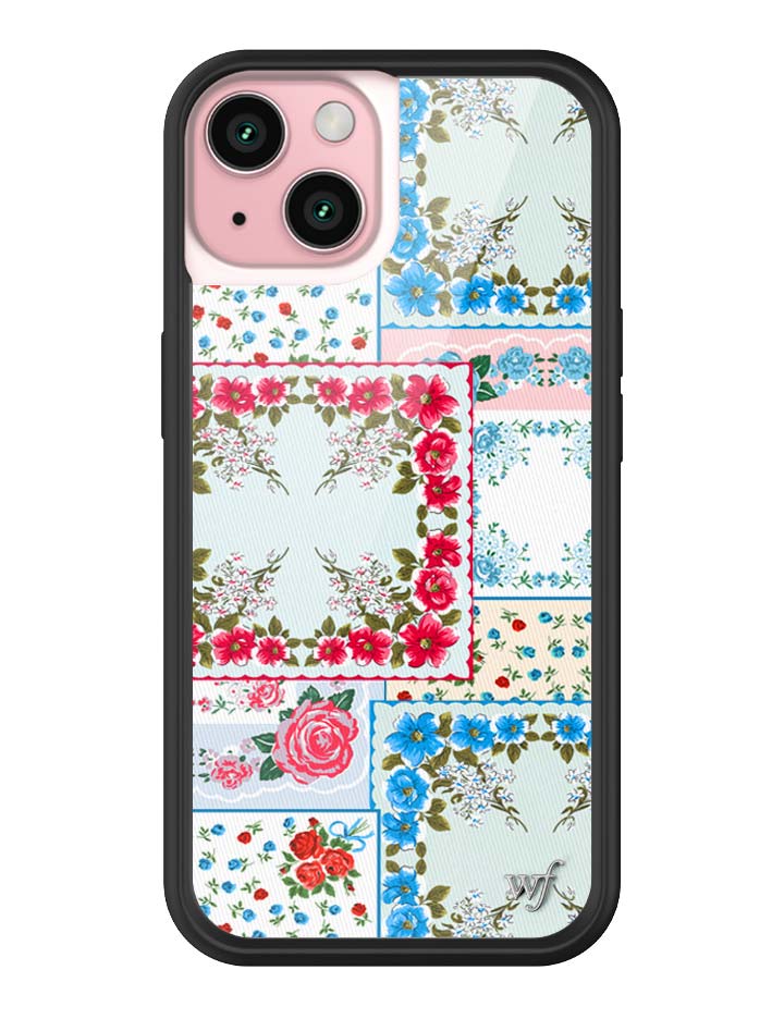 For Love & Lemons Sweetheart Patchwork iPhone Case