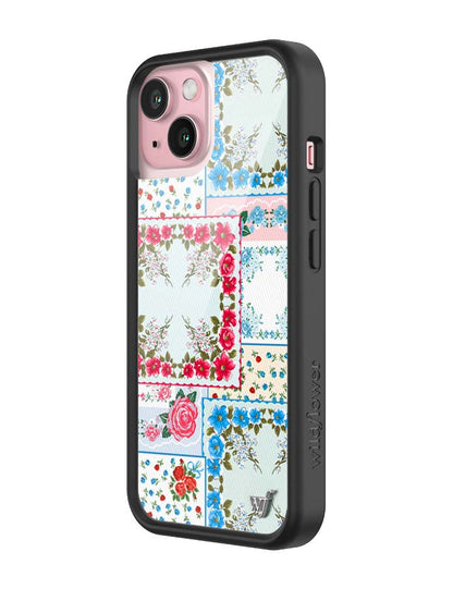 For Love & Lemons Sweetheart Patchwork iPhone Case