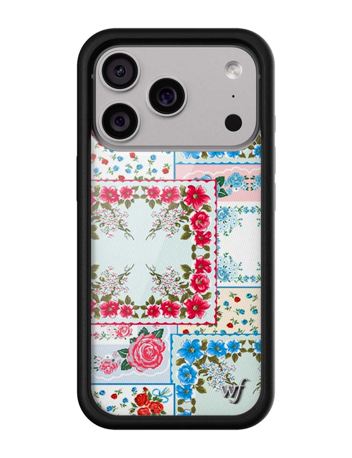 For Love & Lemons Sweetheart Patchwork iPhone Case