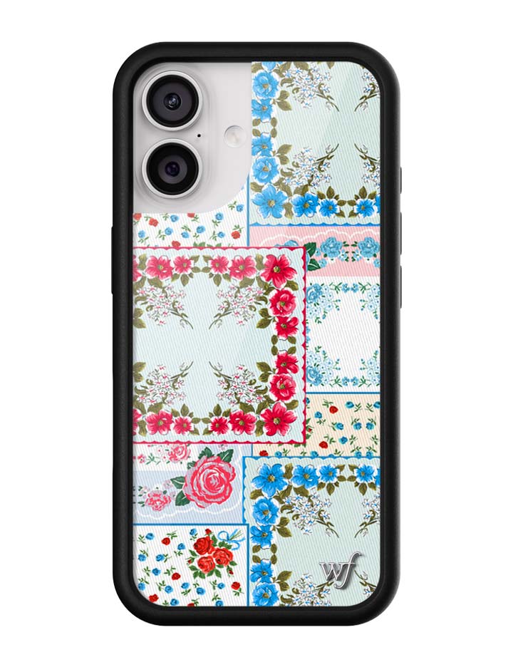 For Love & Lemons Sweetheart Patchwork iPhone Case