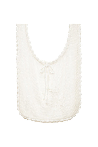 For Love & Lemons Rose Crochet Tote Bag