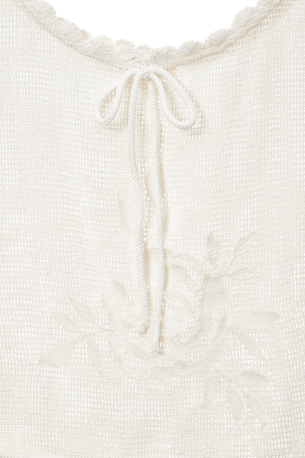 For Love & Lemons Rose Crochet Tote Bag