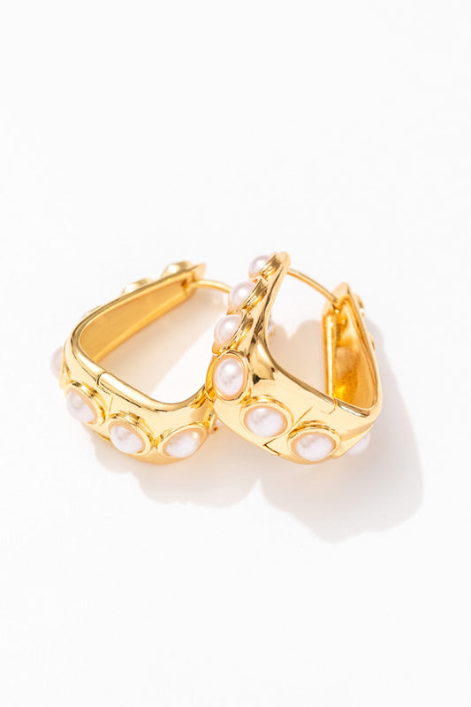 For Love & Lemons Daisy Mae Hoop Earrings