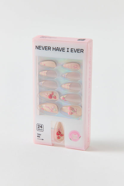 For Love & Lemons Floral Femme Press-On Faux Nail Set