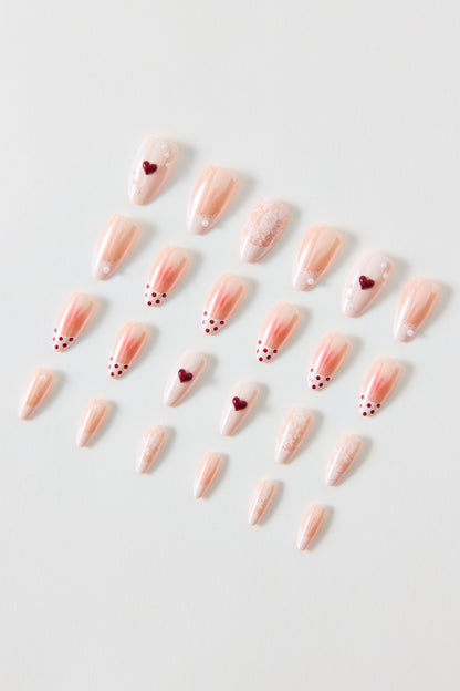 For Love & Lemons Lover Girl Press-On Faux Nail Set
