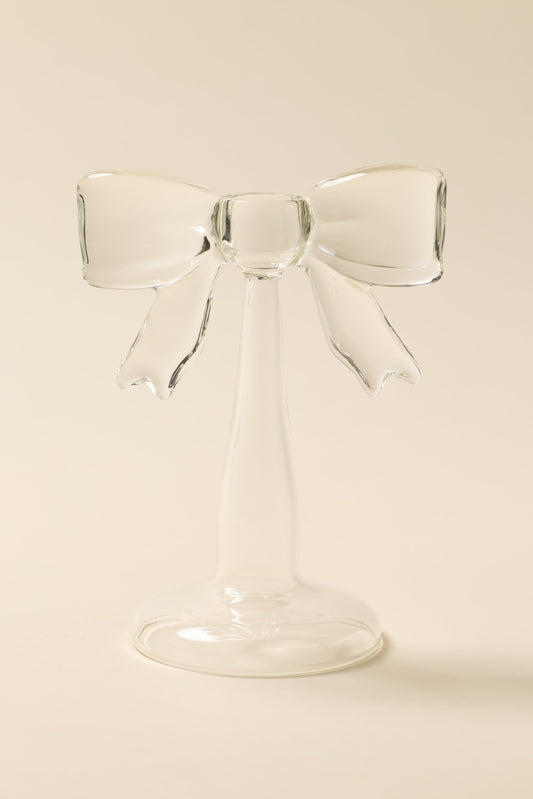 For Love & Lemons Bow Shaped Taper Candle Holder