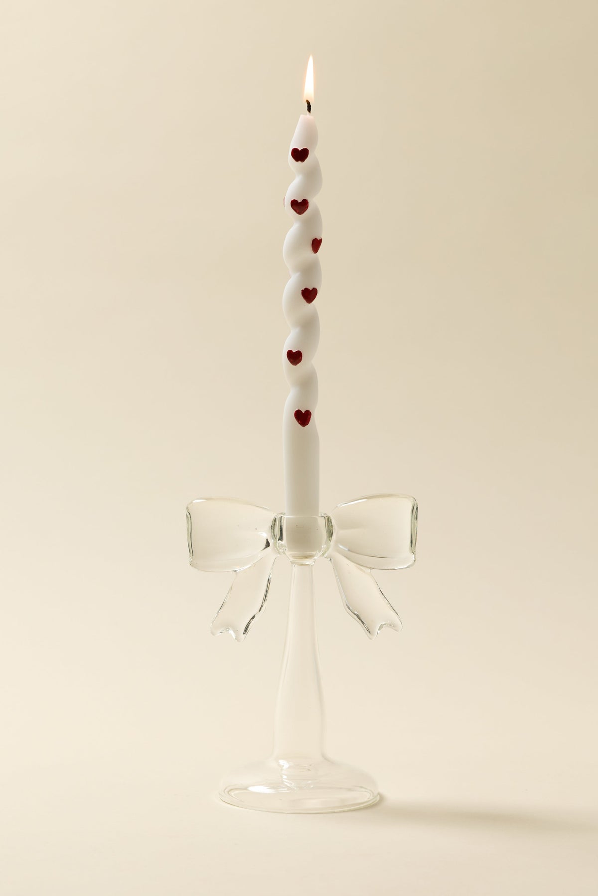 For Love & Lemons Bow Shaped Taper Candle Holder