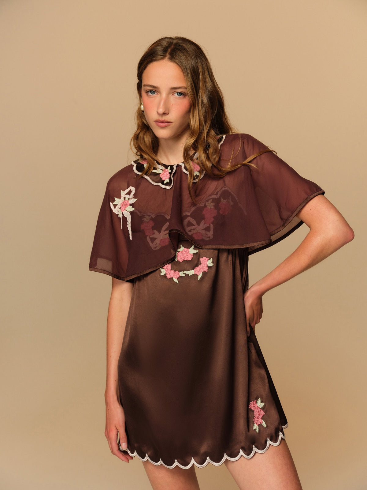 For Love & Lemons Loralai Cape