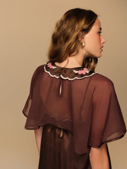 For Love & Lemons Loralai Cape