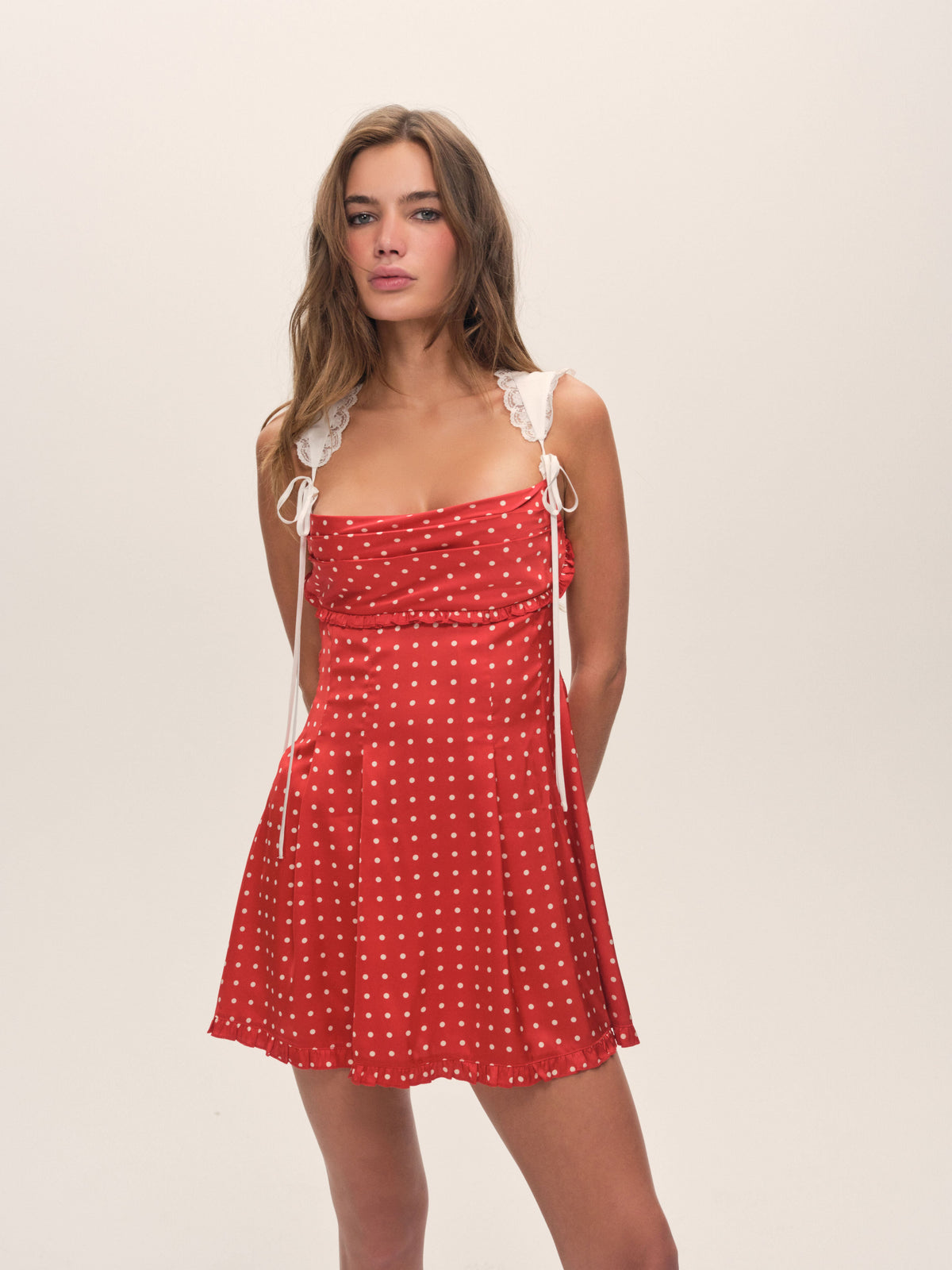 For Love & Lemons Holland Mini Dress