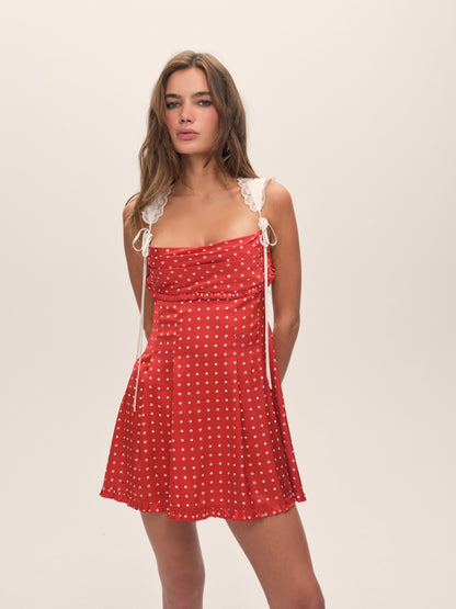 For Love & Lemons Holland Mini Dress