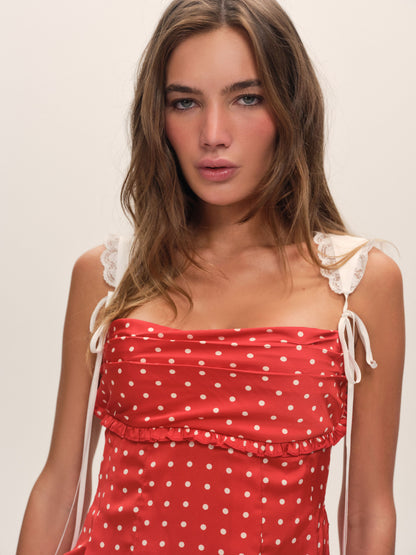 For Love & Lemons Holland Mini Dress