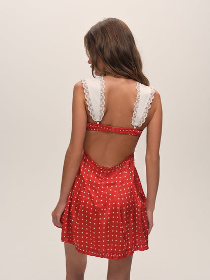 For Love & Lemons Holland Mini Dress