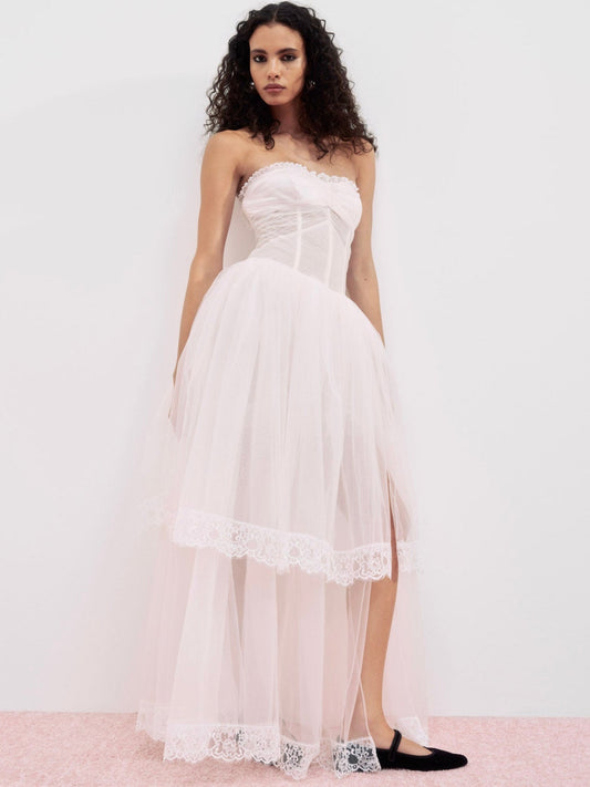For Love & Lemons Sabrina Gown
