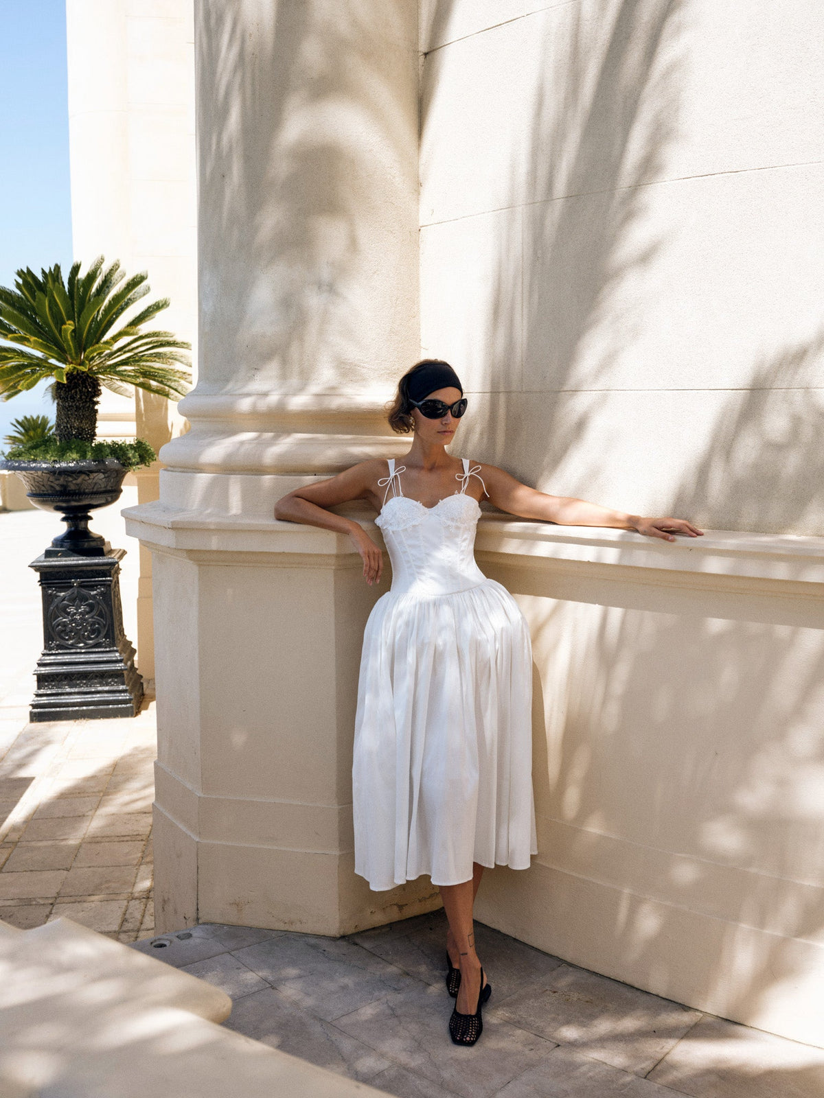 For Love & Lemons Antoinette Taffeta Gown
