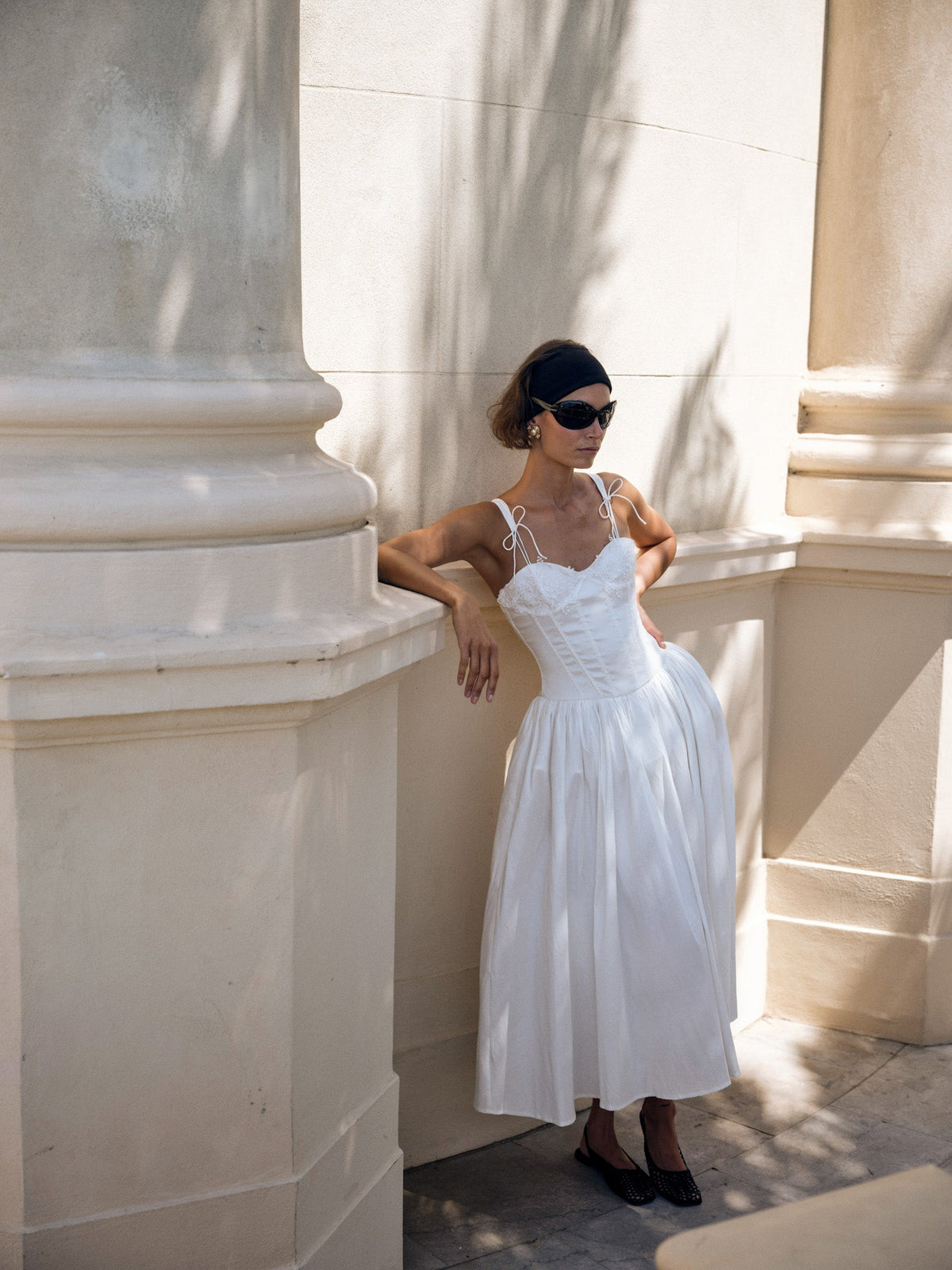 For Love & Lemons Antoinette Taffeta Gown