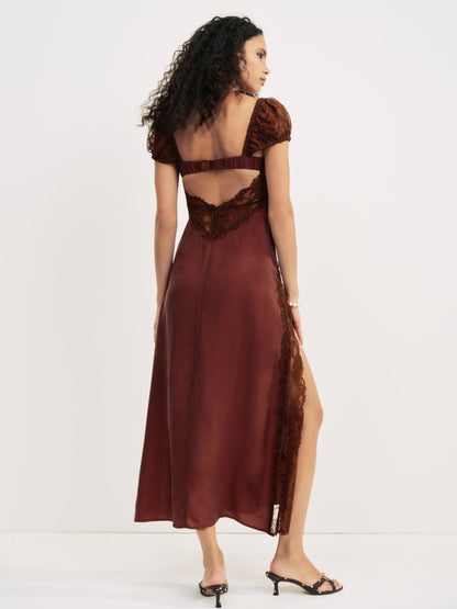 For Love & Lemons Casey Maxi Dress