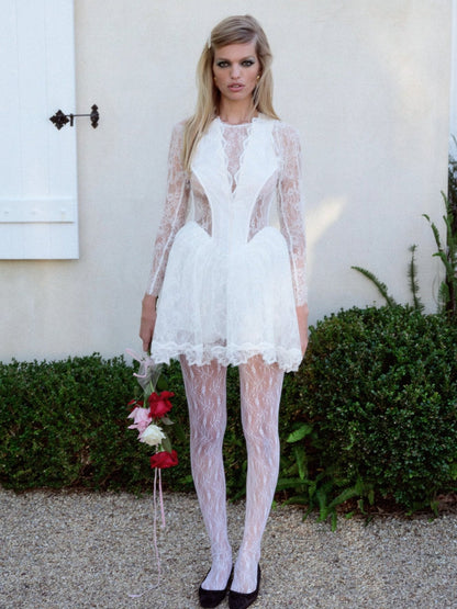 For Love & Lemons Tara Mini Dress