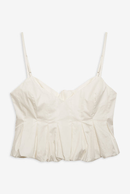 For Love & Lemons Louisa Poplin Top