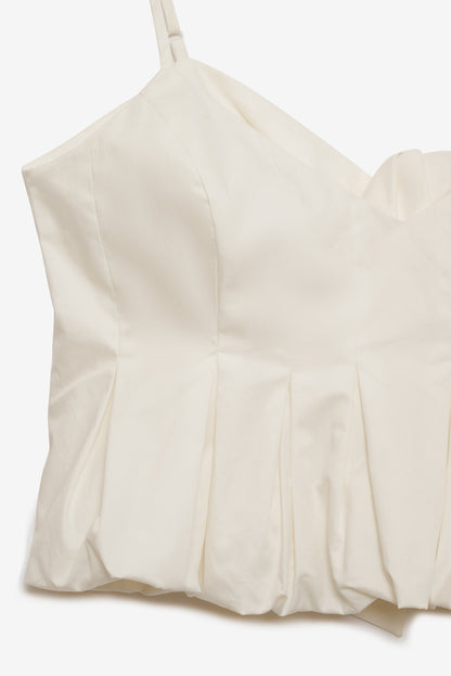 For Love & Lemons Louisa Poplin Top
