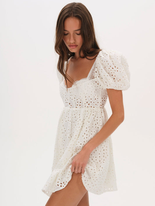 For Love & Lemons Becca Mini Dress