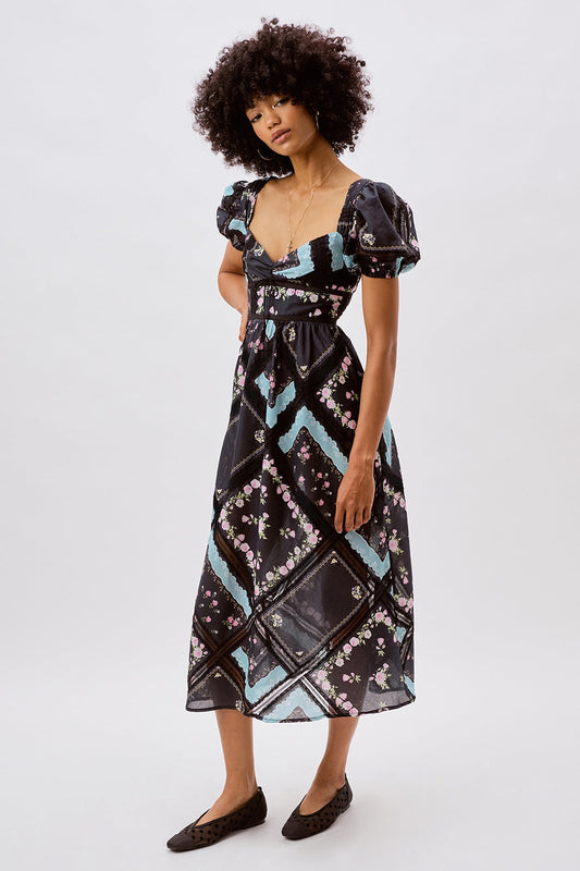 For Love & Lemons Margaret Midi Dress